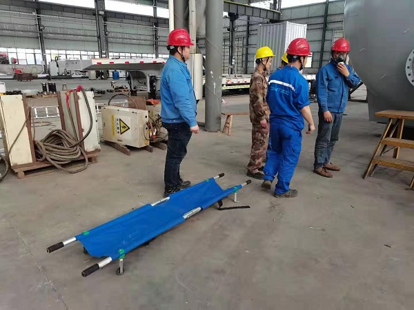 Safety is more significant than Mountain Taishan -- SANTACC Energy carried out emergency rescue drill in confined space
