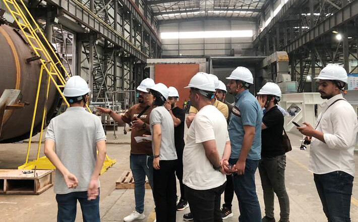 Iraq ZFOD Professional Team Visits Our Company for Inspection and Guidance