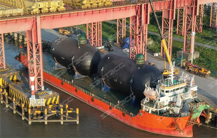 Santacc successfully shipped two 6,300-cubic-meter